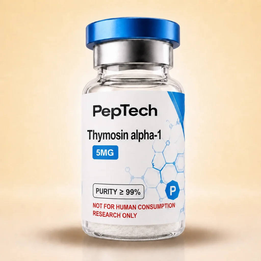 Thymosin alpha-1 research vial